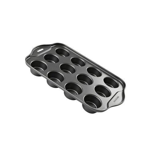 Antihaftbeschichtete Backform aus-12 runde Backformen
