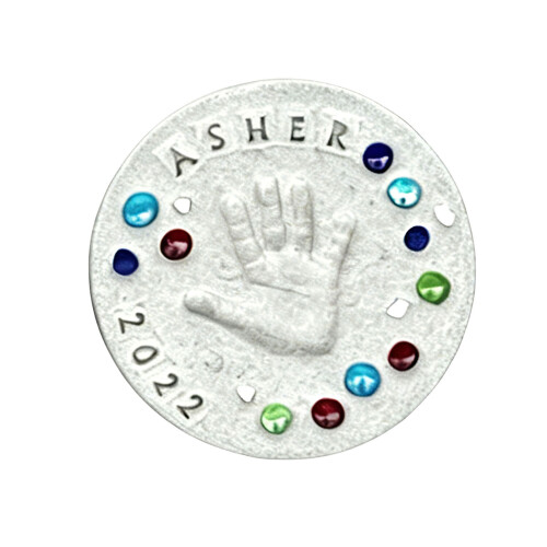Creative Garden Stepping Stone Set Handmade Gypsum-a hand