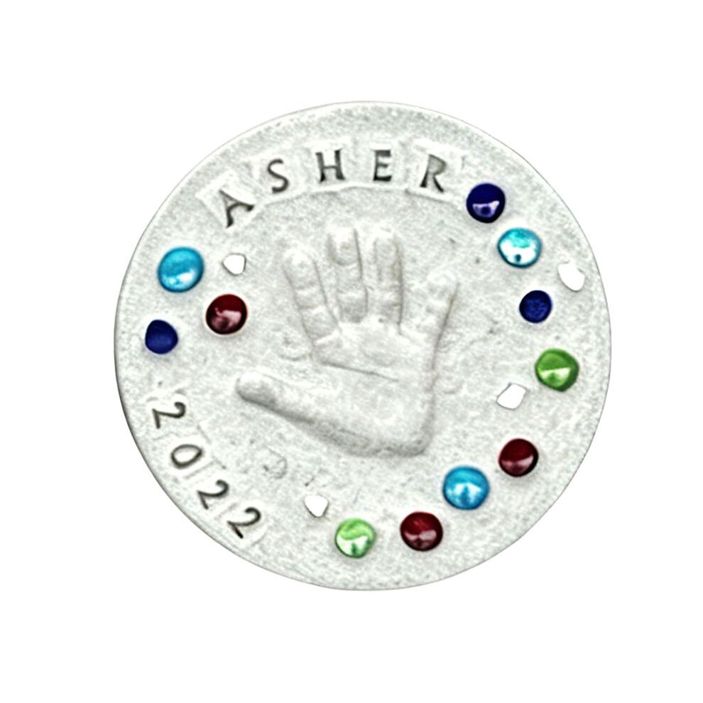 Creative Garden Stepping Stone Set Handmade Gypsum-a hand