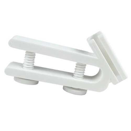 Multifunctionele emmerslangclip voor stabiele waterstromen,-Wit