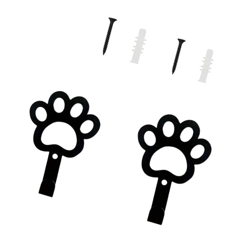 Lustiges Wandhaken-Set in Hundeform, robuste Kleiderbügel aus