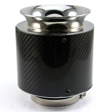 XH-UN013 Filtri Motore per Prestazioni Auto Filtro Aria Ad Alto Flusso per Kit di Aspirazione Fredda Automatica Copertura In Fibra di Carbonio Media