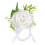 Kunstmatige Rose Pols Corsage Bruiloft-Witte polsbloem 1