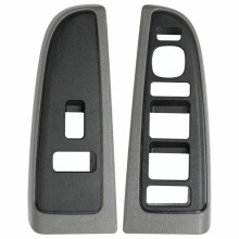 1 Paar Voorruitschakelaars 89045128 89045120 voor Chevy Silverado voor  Sierra 03-07 Armsteun Bovenste Paneel Donkergrijs