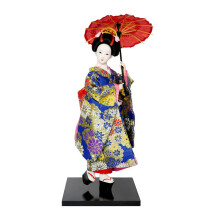 Mooie zijden kimono's Geisha-pop 30 cm, perfect voor-X003