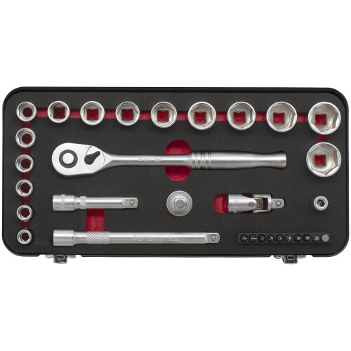 Sealey Sealey AK7921 Premier Platinum Socket Set 3/8"Sq Drive 31pc 1