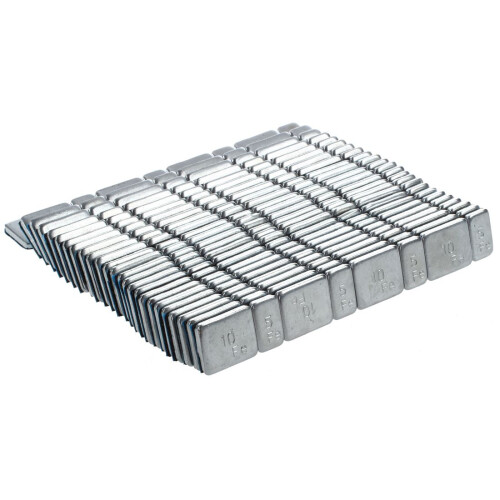 25 St 2,1 Oz 60G DäCk DäCk Hjulbalans Viktremsor för Bil