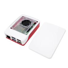 For Raspberry Pi 5 Heat Sink Case with PWM Temperature Controlled Fan Official Cooling Fan Case for Pi5