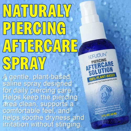 Piercing Care Spray Portable Spray 60ml