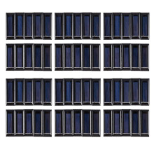 60 Pçs  Painel Solar Novo 0.5V 100MA Células Solares Painéis Fotovoltaicos Módulo Sun Power Carregador de Bateria DIY 53X18X2.5mm
