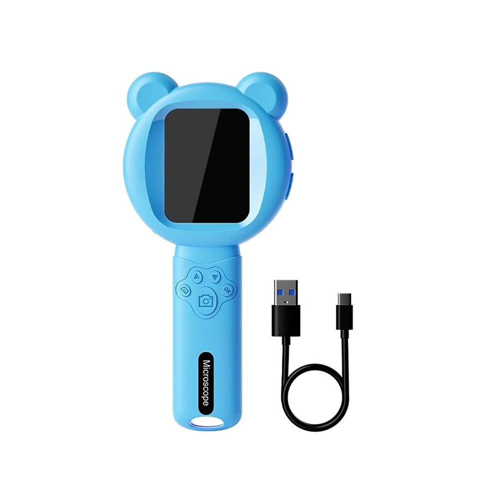 2.8" Ips Screen Digital Magnifier Handheld Video Microscope 2.0Mp 500X Magnification With 15 Leds For Pcb Repair 4712748940192