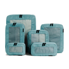 6er-Pack effektive Reisetaschen-Set für die Pflege von-Blau