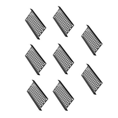 Simple Card Showcases Stand With Honeycomb Structure-8 pieces