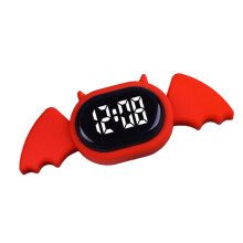 Sleutelhanger zakhorloge Touch digitaal horloge Led-rood