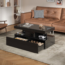 High Gloss Coffee Table for Living Room