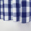 Tende da cucina a quadri blu navy e bianchi, 3 pezzi 4