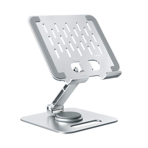 Supporto per Laptop In Lega di Alluminio Ergonomico Supporto per Tablet Supporto di Raffreddamento 360 per  per  Notebook