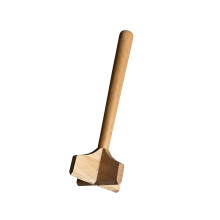 Basher de cuisine en bois Flexible, pour le traitement de la-1