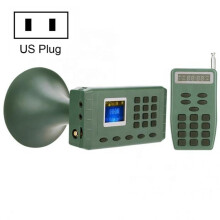 Outdoor Electronic Compatible Remote Control Megaphone Compatible Birdsong Mp3 Players (Us Standard) :US Plug Surprise Gift