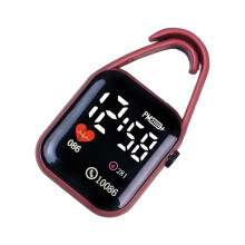 LED Digital Electronic Watch With Night Light Fashionable-red