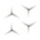 T3.5X2.5X3-2MM Hélice de 3,5 Polegadas com 3 Pás para PC FPV Hélice CW CCW para Drone FPV de 3,5 Polegadas com Máquina de Palito de Dente 1