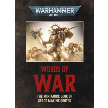 Warhammer 40000 Words of War by DK Hardcover Book