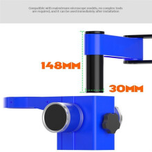 Adjustable 360 Rotating Microscope Arm Stand Universal Clamp Mount for 99% Stereo & Digital Microscopes
