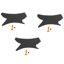 3X Auto Innen Tür Griff Abdeckung LEDer Tür Verkleidung Griff Ziehen Trim Abdeckung für 3 Series 2005-2012 E90 E91 Schwarz