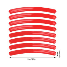 8PCS Reflective Strips for Motorcycle Wheels
