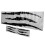 2x Headlight Scratch Decal PVC Waterproof 1