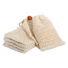Saco de Sabonete de Sisal Banho de Chuveiro Saco de Sabonete de Sisal Natural Saco de Sabonete Esfoliante PoupançA de SabãO Suporte 20 PçS