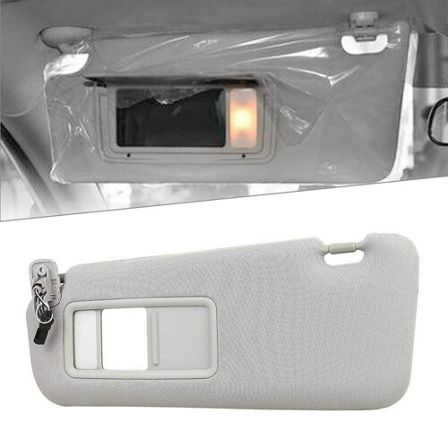 2X Gray Left Driver Sun Visor for  CX-9 CX9 2010-2015 TDY1-69-320 1