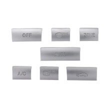 Car Console Air Conditioning Buttons Decoration Cover Trim for  E Class W212 C207 2009-2015 Interior Accessories A