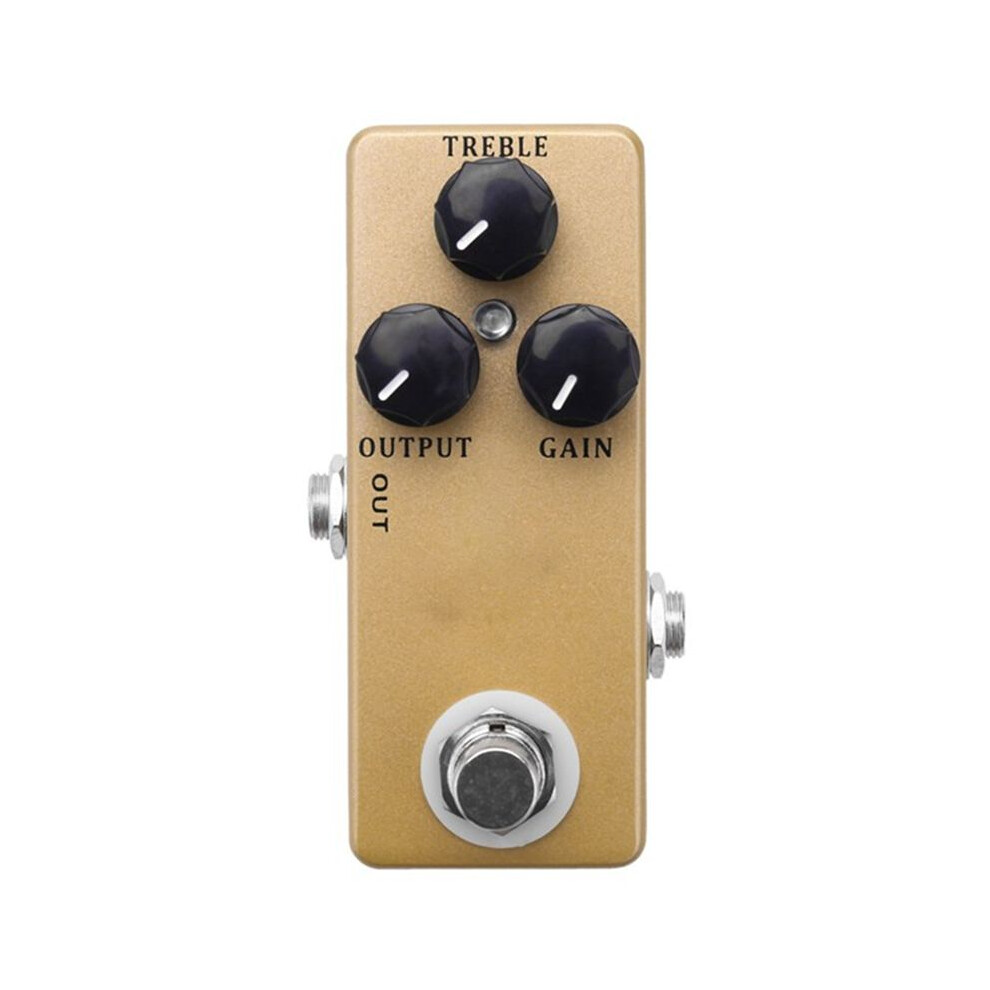For Horse Overdrive Guitar Effect Pedal,True Bypass,Dual Voice Modes,Analog Circuit,Aluminum Shell Guitar Effect Golden 4712812080250