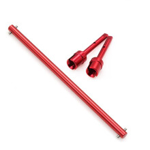Metal Central Drive Shaft and Propeller Joint Set for  TT-02 TT-02B TT02 TT02B 1/10 RC Car Upgrade Parts,2