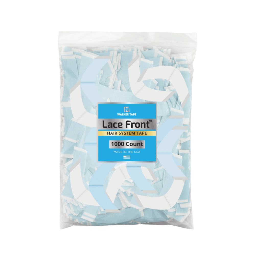 Walker Tape Unisex Clear Lace Front Tape Contours - 1000Pc/Bag - Cc, 1000 Pack