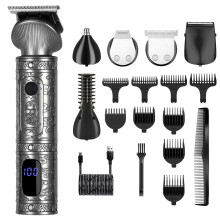 HATTEKER Hair Clipper Beard Nose Ear Trimmer Trimmer Detail Trimmer 6 in 1