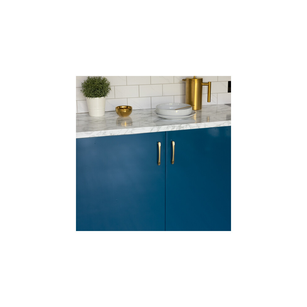 D-C-Fix Glossy Petrol Blue 45Cm X 10M Self-Adhesive Vinyl Wrap For Doors And Furniture