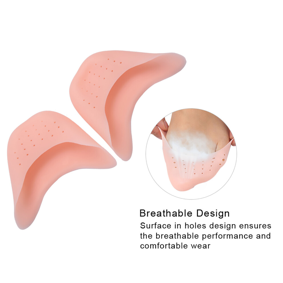 Soft Silicone Ballet Pointe Toe Pads