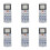 6X Le Conditionneur de Climatisation Télécommande pour  Controller A75C3407 A75C3623 A75C3625 KTSX003 A75C3297 1