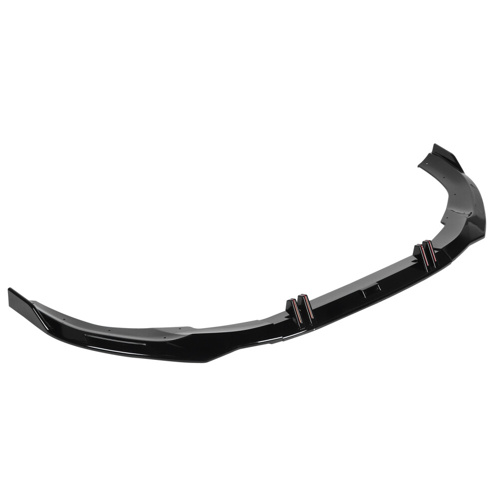 Abs Front Lip For Audi A4 B9 2020-2021 Black 7055741617348