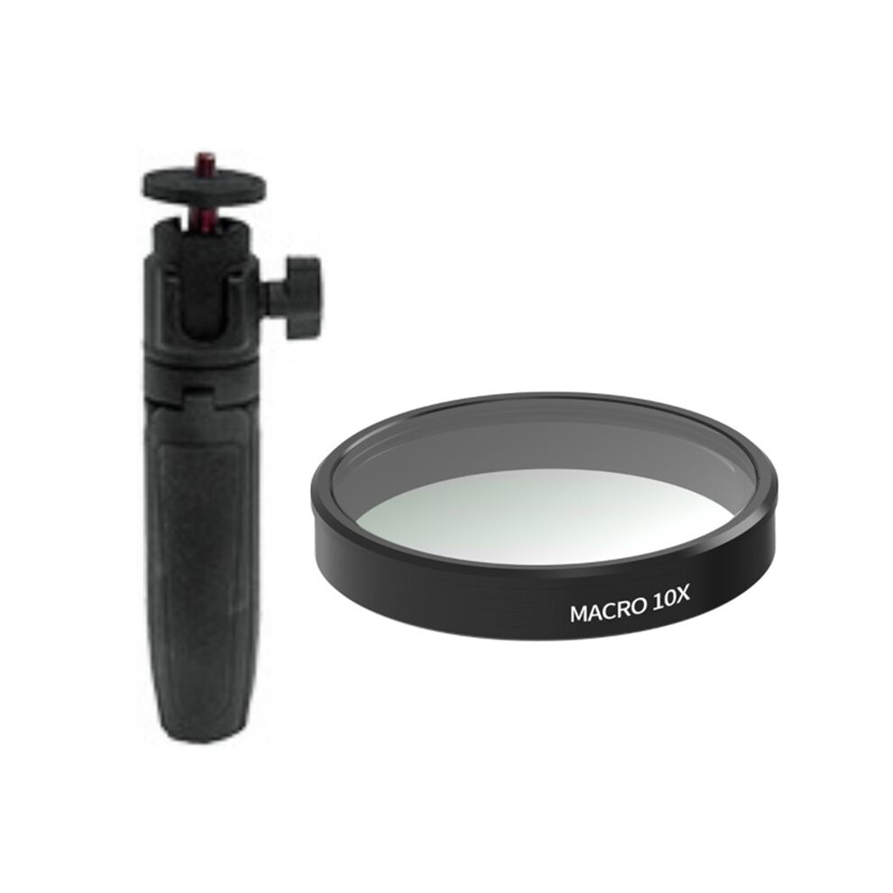 For Osmo Macro 10X Lens Filter+ Selfie Stick Portrait Focus Lens Filter For Osmo Action Camera Black 6033897231176