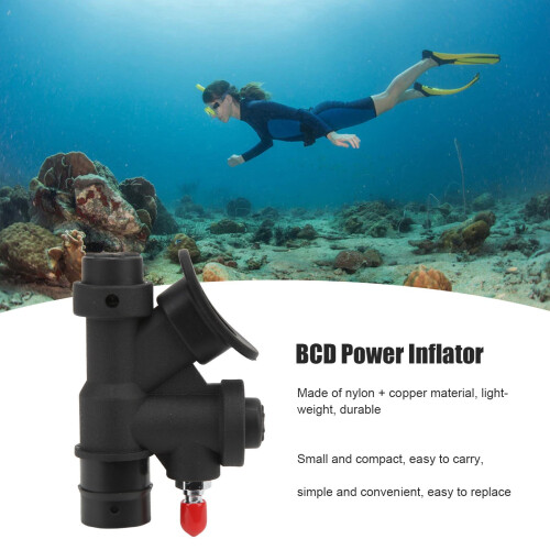 45 Degree Oral Power Inflator for BCD
