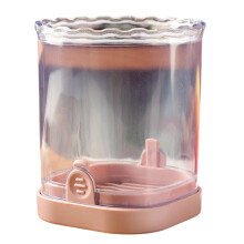 Kunststoff-Obstschneider, ergonomisches Griffdesign,-Rosa
