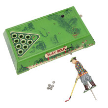 Clockwork Tinplate Retro Play Golf Toy