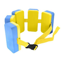 Ceinture de natation pour enfants de 3 à 6 ans avec 5 coussins flottants en EVA, supporte jusqu'à 30 kg