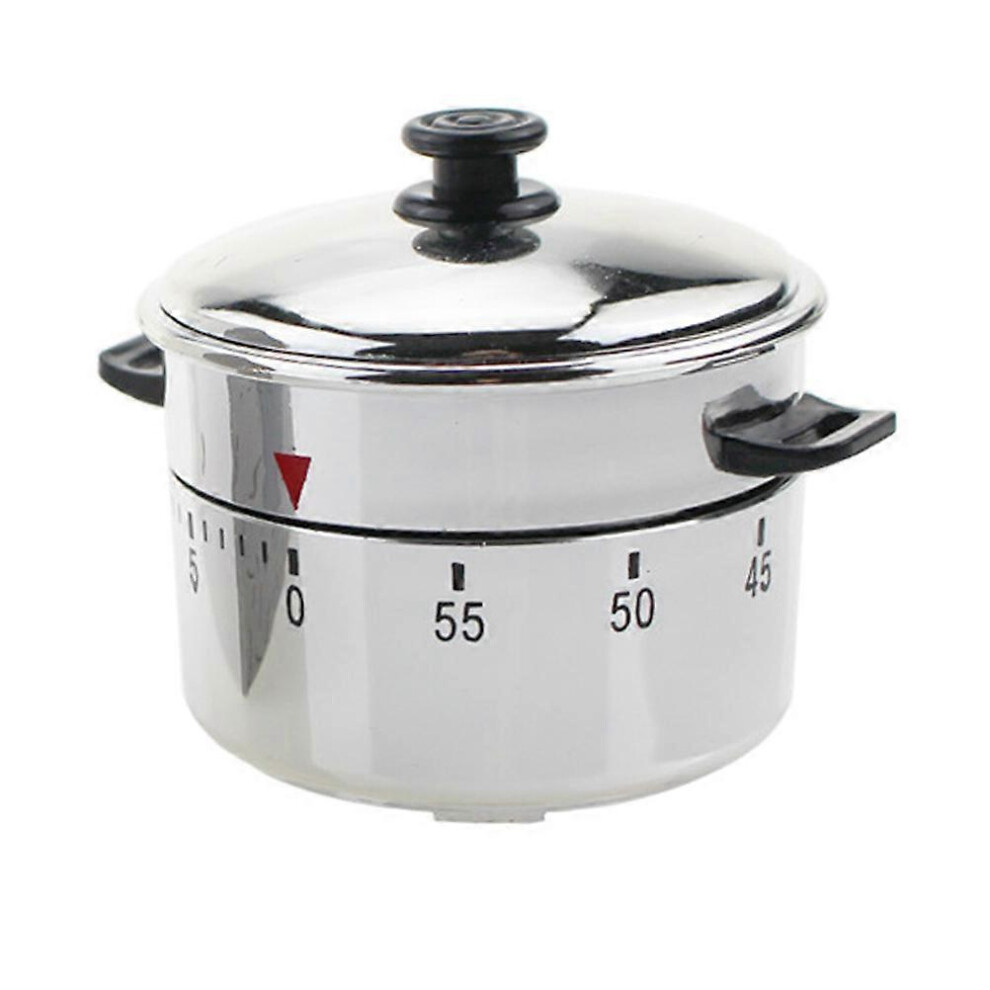 Kitchen Baking Timer Mechanical Countdown Clock Pressure Cooker Shape Timer