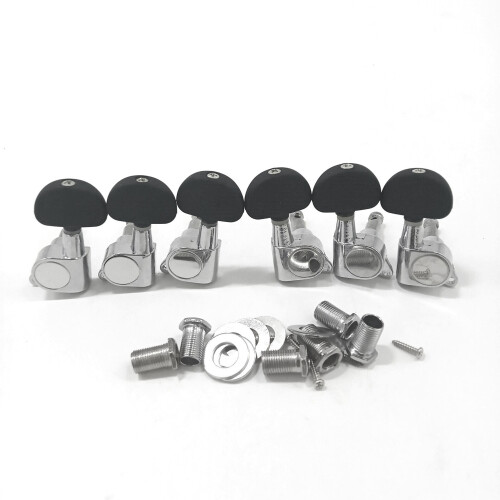 6 Pieces Guitar String Tuning Key Pegs/Machine  Knobs(for Left and Right) for Acoustic Electric Guitar