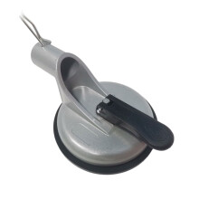 Heavy Duty Metal Suction Cup Flag Poles-Gray Flagpole Suctio