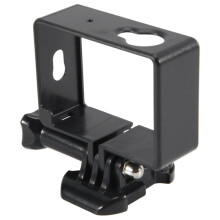 Protective Housing Side Border Frame Case Compatible with Yi Xiaoyi Action Sport Camera Accessories Black